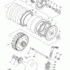 TTR230 TTR230B Сцепление
