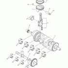 R1-YZFR1YL/YZFR1YCL Коленчатый вал & Поршень