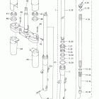 ROYAL STAR VENTURE-XVZ13TFYCR/XVZ13TFYR Передняя вилка