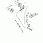 WR250FY Цепь механизма газораспределения