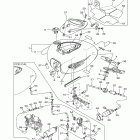V STAR 1100 MIDNIGHT CUSTOM-XVS11YB/XVS11YCB Топливный бак