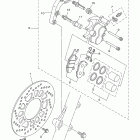 TTR230 TTR230B Передний тормозной суппорт