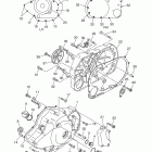 V STAR 1100 CUSTOM-XVS11YCR/XVS11YR Крышка картера двигателя