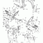 FZ1 FZS10ZCB/FZS10ZCR/FZS10ZR/FZS10ZB Подножки
