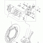 WR450F WR450FA Передний тормозной суппорт