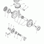 WR250FY Коленчатый вал и Поршень