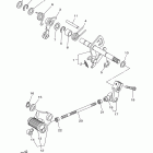 V STAR 1100 CUSTOM-XVS11YCR/XVS11YR Вал переключения