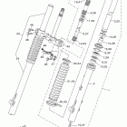 TTR230 TTR230B Передняя вилка