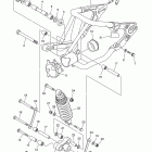 V STAR 1100 CUSTOM-XVS11YCR/XVS11YR Задний рычаг подвески