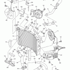 YZF-R6 YZFR6ACR/YZFR6AR Радиатор и Патрубки