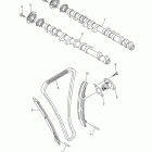 FZ1 FZS10ACS/FZS10AS Цепь механизма газораспределения