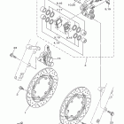 ROAD STAR WARRIOR-XV17AWYCR/XV17AWYR Передний тормозной суппорт