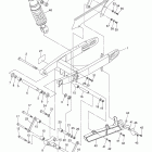 V STAR 1300 TOURER XVS13CTYL/XVS13CTYCR/XVS13CTYCL/XVS13CTYR Задний рычаг подвески