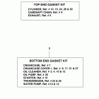 YZ250F YZ250FYW/YZ250FYL Gasket kits