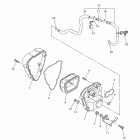 V STAR 950 TOURER XVS95CTBL/XVS95CTBCL/XVS95CTBB/XVS95CTBCB Впускная система 2