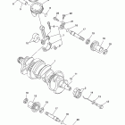 FJR13AEYG/FJR13AEYCG Коленчатый вал и Поршень