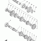 V STAR 250 XV250A1CB/XV250A1B Трансмиссия