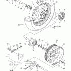 ROAD STAR WARRIOR-XV17AWYCR/XV17AWYR Заднее колесо