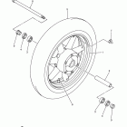 ROYAL STAR VENTURE-XVZ13TFYCR/XVZ13TFYR Переднее колесо
