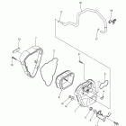 V STAR 1300 XVS13ABCR/XVS13ABR Впускная система 2