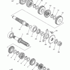 YZ250F YZ250FYW/YZ250FYL Трансмиссия