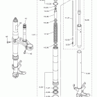 R1-YZFR1YL/YZFR1YCL Передняя вилка