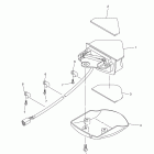 WR450F WR450FA Фонарь задний