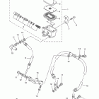 V STAR 1100 CUSTOM-XVS11YCR/XVS11YR Главный тормозной цилиндр,передний