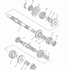 ROYAL STAR VENTURE-XVZ13TFYCR/XVZ13TFYR Трансмиссия