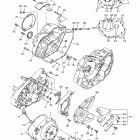 V STAR 950 TOURER XVS95CTBL/XVS95CTBCL/XVS95CTBB/XVS95CTBCB Крышка картера двигателя