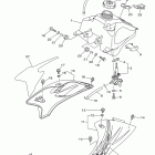 TTR50E Топливный бак