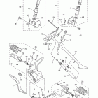 V STAR 1100 CUSTOM-XVS11YCR/XVS11YR Подножки