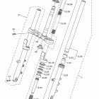 FZ6R FZ6RAB/FZ6RACB Передняя вилка