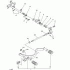 V STAR 650 SILVERADO-XVS65ATYCR/XVS65ATYCB/XVS65ATYB/XVS65ATYR Вал переключения