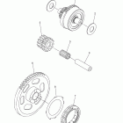 WR450F WR450FA Муфта стартера