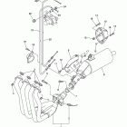 FZ1  FZS10YCG/FZS10YL/FZS10YCL/FZS10YG Выхлопная система