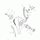 XT250YC/XT250Y Цепь механизма газораспределения