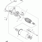 V STAR 250 XV250A1CB/XV250A1B Стартер электрический