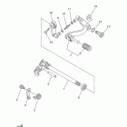 XT250YC/XT250Y Вал переключения