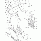 ROYAL STAR VENTURE-XVZ13TFYCR/XVZ13TFYR Радиатор и Патрубки