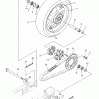 FZ6  FZS6YL/FZS6YB/FZS6YCL/FZS6YCB Заднее колесо
