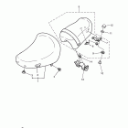 V STAR 250 XV250A1CB/XV250A1B Сидение