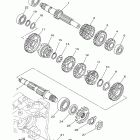 XT250YC/XT250Y Трансмиссия