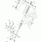 V STAR 1100 CUSTOM-XVS11YCR/XVS11YR Рулевое управление