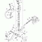 XT250YC/XT250Y Задний торм цилиндр