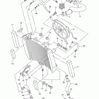 R6S-YZFR6SYCL/YZFR6SYCB/YZFR6SYL/YZFR6SYB Радиатор и Патрубки