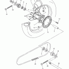 WR25RYCL/WR25RYL Заднее колесо