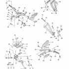 YZF-R6 YZFR6ZCB/YZFR6ZW/YZFR6ZCL/YZFR6ZCW/YZFR6ZL/YZFR6ZB Подножки