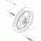 FZ1 FZS10ACS/FZS10AS Переднее колесо