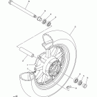 ROAD STAR WARRIOR-XV17AWYCR/XV17AWYR Переднее колесо